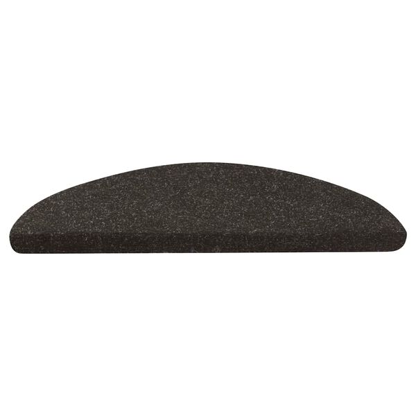 vidaXL Samoljepljivi otirači za stepenice 30 kom crni 56 x 17 x 3 cm