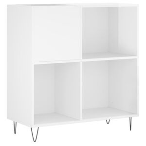 vidaXL Ormarić za ploče sjajni bijeli 84,5x38x89 cm konstruirano drvo