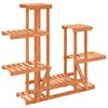 vidaXL Stalak za cvijeće 95 x 25 x 96 cm od masivne jelovine