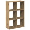 vidaXL Pregrada / regal za knjige boja hrasta 69,5x29x103,5 cm drveni
