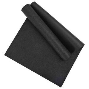 vidaXL Sportska za&scaron;tita Mat Crna 120 x 60 x 0,6 cm PVC visoke gustoće