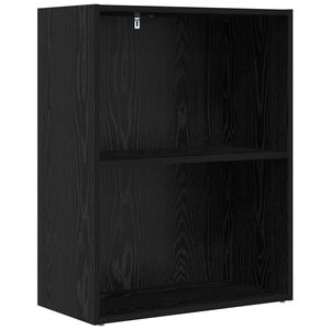 vidaXL Polica 60 x 30 x 76.5 cm Konstruirano drvo Crni hrast