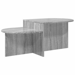 vidaXL Kava Stol Siva sonoma 100 x 50 x 40 cm Konstruirano drvo
