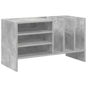 vidaXL Ormar za ploče Betonski sivi 78.5 x 35 x 45 cm