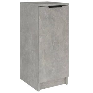 vidaXL Ormarić za cipele boja betona 30x35x70 cm konstruirano drvo