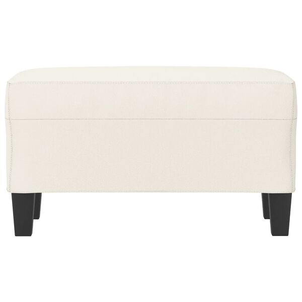 vidaXL Klupa krem 70 x 35 x 41 cm od umjetne kože