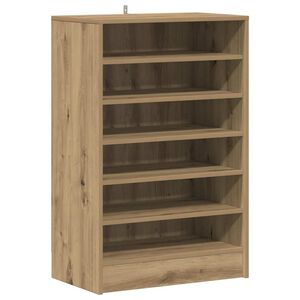 vidaXL Ormarić za cipele boja hrasta 60x35x92 cm konstruirano drvo