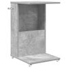 vidaXL Bocni stol Betonski sivi 40 x 35 x 60 cm Konstruirano drvo