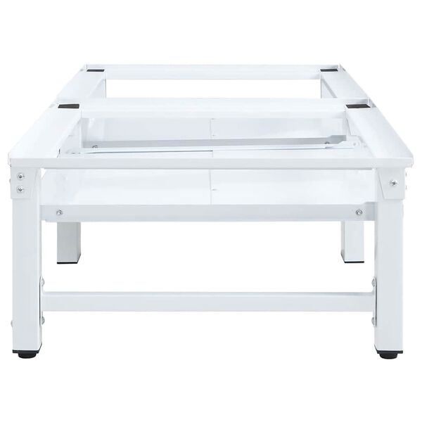 vidaXL Postolje za perilicu i su&scaron;ilicu rublja s policama na izvlačenje