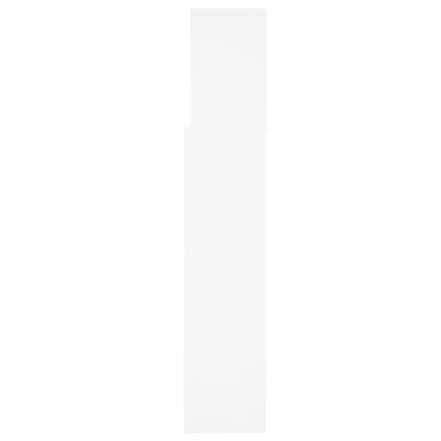 vidaXL Uzglavlje s ormarićem bijelo 160 x 19 x 103,5 cm