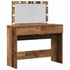 vidaXL Toaletni stol Staro drvo 100 x 40 x 120 cm Konstruirano drvo