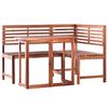 vidaXL 2-dijelni bistro set od masivnog bagremovog drva