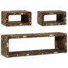 vidaXL Set TV komoda 3 kom. &Scaron;areni 100 x 30 x 32 cm