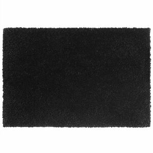 vidaXL Otirač za vrata crni 40x60 cm čupavi kokosovi vlakni