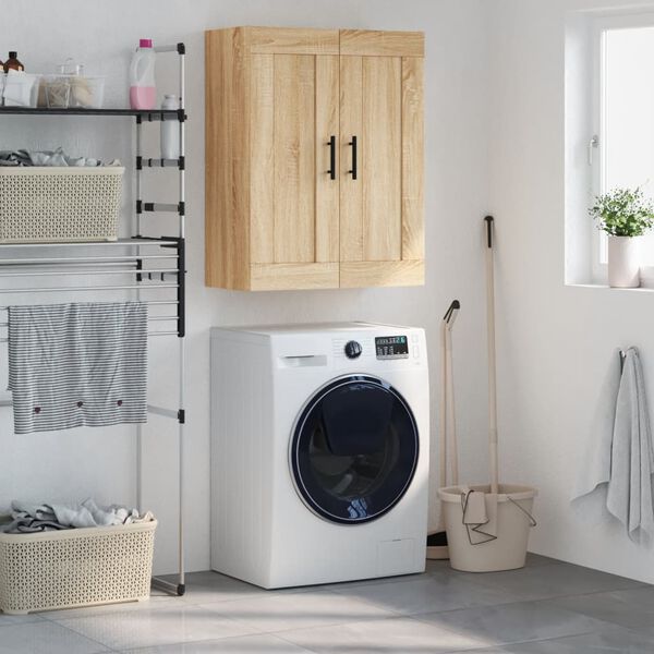 vidaXL Zidni ormarić boja hrasta sonome 69,5x34x90cm konstruirano drvo