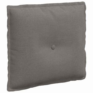 vidaXL Jastuk za leđa Svjetlosiva 50 x 45 cm Kordura tekstil