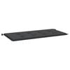 vidaXL Jastuk za vrtnu klupu crni 120x50x4 cm od tkanine Oxford