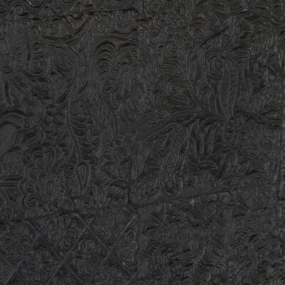 vidaXL TV ormarić crni 115 x 30 x 46 cm od masivnog drva manga