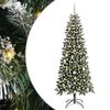 vidaXL Umjetno božićno drvce Zelena 180 cm PVC, Plastika i Čelik