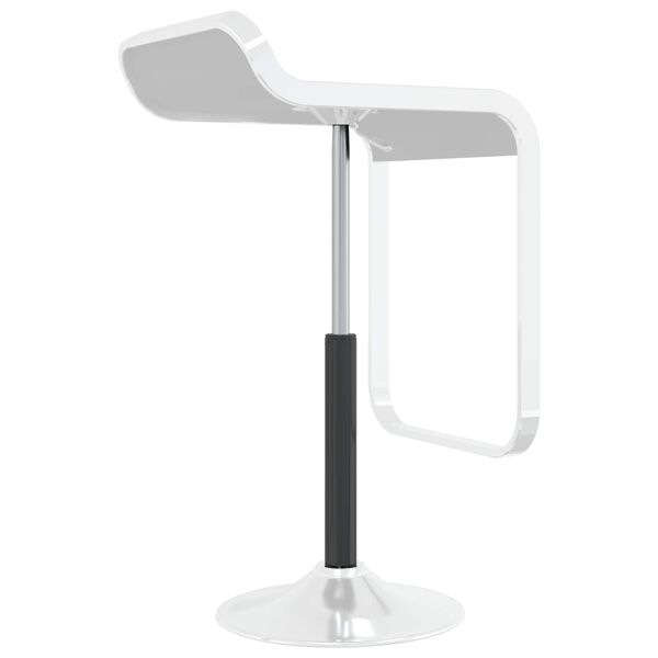 vidaXL Plinski cilindar za uredsku stolicu Crna 21,5 cm Željezo