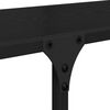 vidaXL Polica Crni hrast 100 x 32 x 170 cm Konstruirano drvo