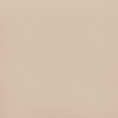 vidaXL Uzglavlje boja cappuccina 80 x 5 x 78/88 cm od umjetne kože
