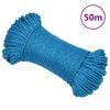 vidaXL Radno uže plavo 3 mm 50 m od polipropilena