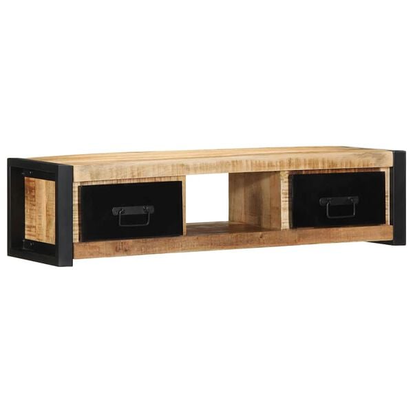 vidaXL TV ormarić 100x30x25 cm Puno grubo drvo Mango