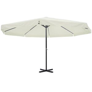 vidaXL Suncobran Bijeli Aluminijum 500 cm