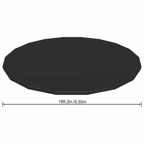 Bestway Flowclear Fast Set pokrivač za bazen 555 cm