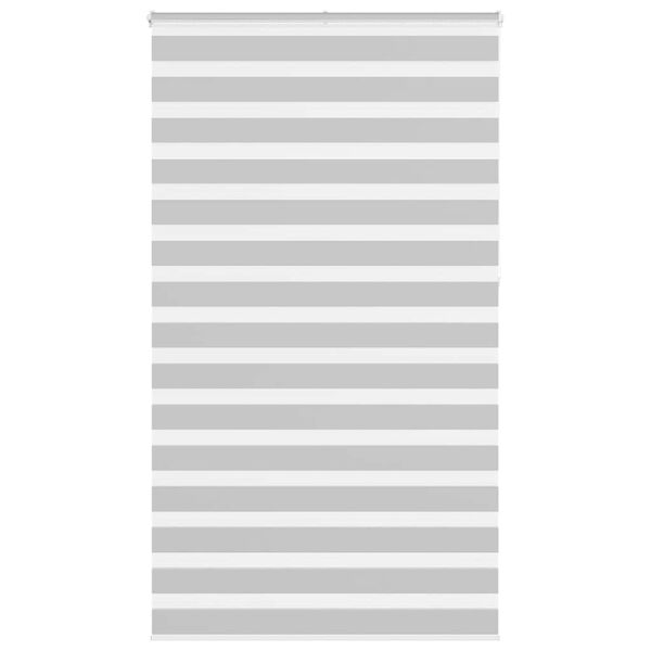 vidaXL Zavjesa zebra 130x230 cm &scaron;irina tkanine 125,9 cm poliester