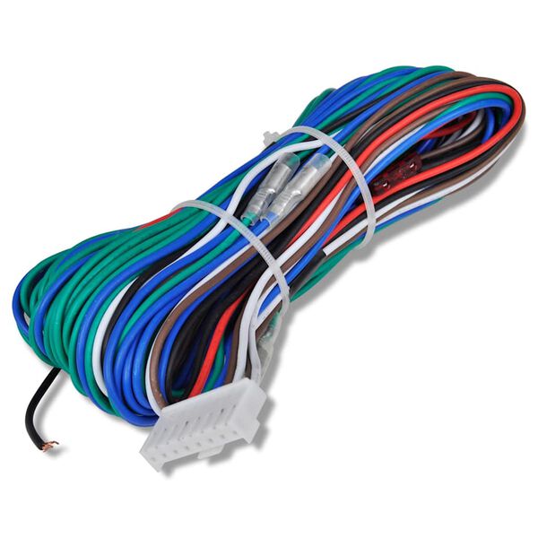 Set centralne brave za automobil s 2 daljinska ključa i 4 motora 12 V