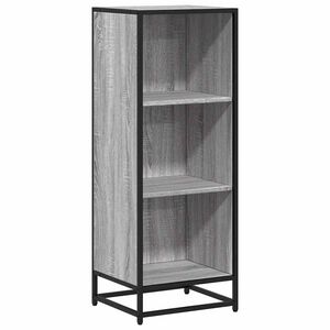 vidaXL Ormar za knjige sivi sonoma 40x35x107,5 cm izrađeno drvo