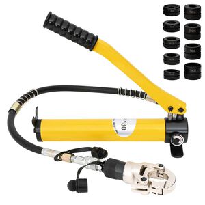 vidaXL Hidraulični alat za stezanje cijevi 60 kN TH16-32 mm V12-28 mm