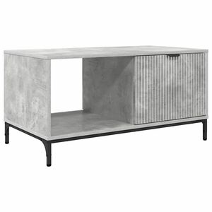 vidaXL Kava Stol Betonski sivi 90 x 49 x 46 cm Konstruirano drvo
