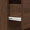 vidaXL Noćni ormarić smeđeg hrasta 39x35x125 cm konstruirano drvo