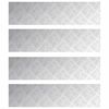vidaXL Stepenica 4 kom. 80 x 20 cm Srebrno Aluminij Pravokutni