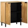 vidaXL Komoda smeđa 60x33x75 cm Puno drvo Mango