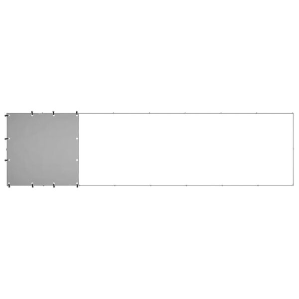 vidaXL Kavez za pse srebrni 4,84 m&sup2; čelični