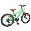 vidaXL Kids Mountain Bike 20 Inča 6-Speed za 5-8 godina Zelena