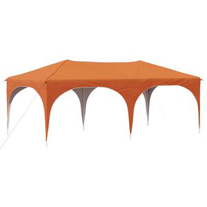 vidaXL Rastezljivi &scaron;ator za zabave 575 x 288 x 245 cm Narančasta