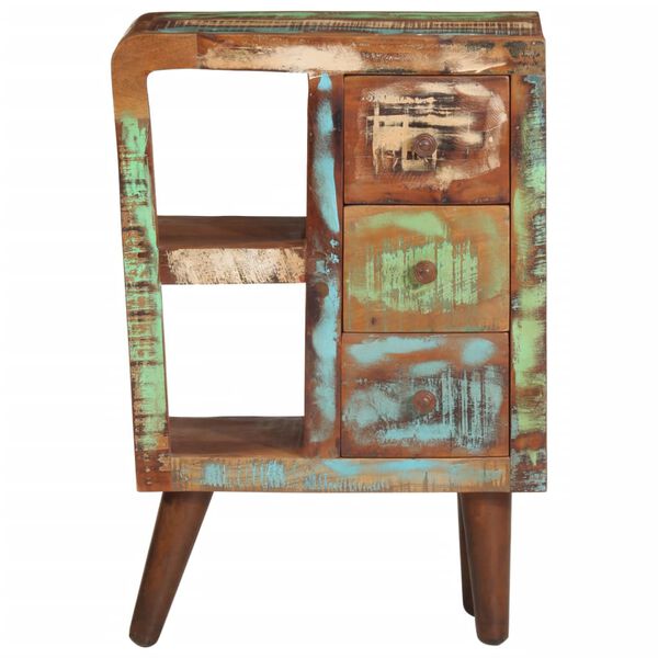 vidaXL Komoda 55 x 30 x 80 cm od masivnog obnovljenog drva