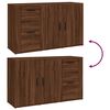 vidaXL Komoda boja Smeđi hrasta 100x33x59,5 cm od konstruiranog drva