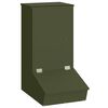 vidaXL Hranilica za svinje Maslinasto zelena 55 x 38 x 76 cm