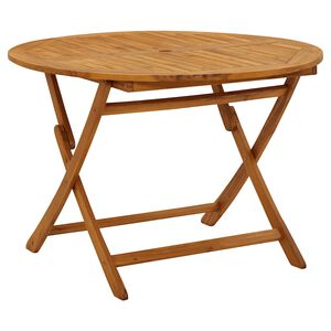 vidaXL Sklopivi vrtni stol 110 cm od masivnog bagremovog drva