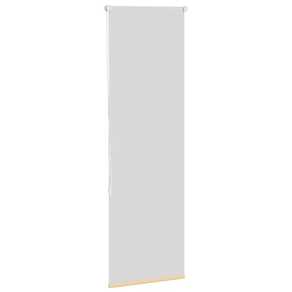 vidaXL Rolo zavjesa Blackout Bež 50x130 cm Širina tkanine 45,7 cm