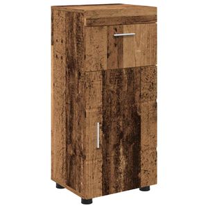 vidaXL Set ormarića za kupaonicu TULUM Staro drvo 37 x 31,5 x 82 cm