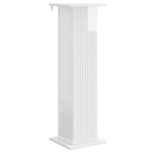 vidaXL Stalak za biljke Bijela visokog sjaja 30,5 x 30 x 100,5 cm