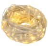 vidaXL Rasvjetni lanci 400 LED lampica Topla bijela 40 m