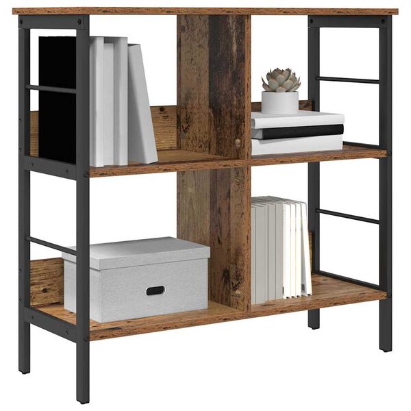 vidaXL Polica Staro drvo 82 x 32 x 79 cm Konstruirano drvo